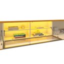 Ver imagem 6 de Home Luminare Reflecta 255 1 Torre para Tvs de até 85 Polegadas Off White Naturale - Gelius