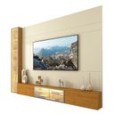 Ver imagem 1 de Home Luminare Reflecta 255 1 Torre para Tvs de até 85 Polegadas Off White Naturale - Gelius