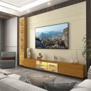 Ver imagem 2 de Home Luminare Reflecta 255 1 Torre para Tvs de até 85 Polegadas Off White Naturale - Gelius