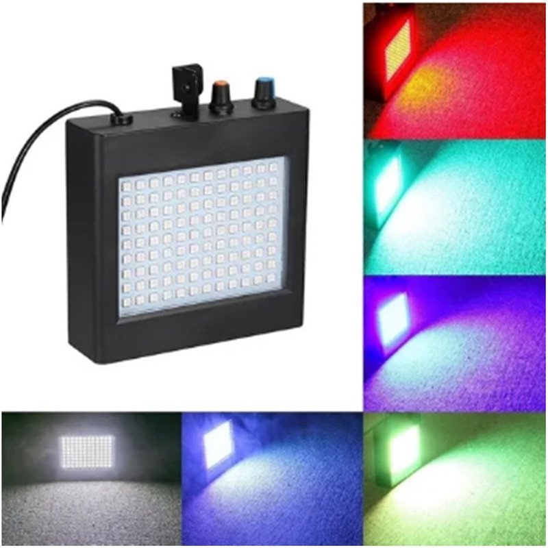 Jogo de Luz Strobo 108 Leds Rgb 25w Para Som ambientes - 2