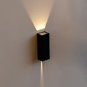 Ver imagem 5 de Arandela Led Focus Slim Gaya 9773 Bivolt 5w 3000k Ip65 50x50x150mm - Preto