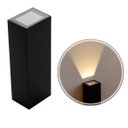 Ver imagem 2 de Arandela Led Focus Slim Gaya 9773 Bivolt 5w 3000k Ip65 50x50x150mm - Preto
