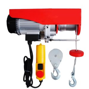 Mini Talha Elétrica 6 a 12 Metros 600 a 1200kg 1900w