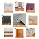 Ver imagem 4 de Placa Revestimento Adesiva Flexível para Parede Madeira Teca Oriental 60x300cm