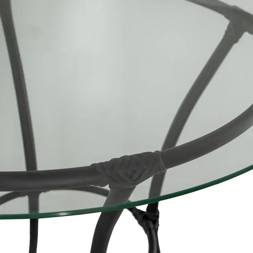 Ver imagem 5 de Conjunto para Jardim Mesa com 4 Cadeiras Solari Preto