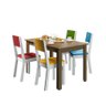 Conjunto Elemis com Mesa + 4 OOL Madesa - 1