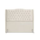 Ver imagem 2 de Cabeceira de Cama Box Casal 140 Cm Dubai Premium - Veludo Bege Claro