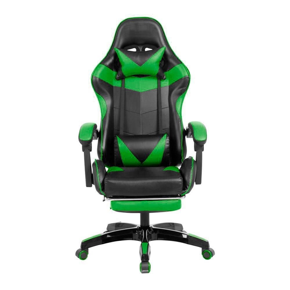 Cadeira Gamer Prizi Canvas - Verde - 1