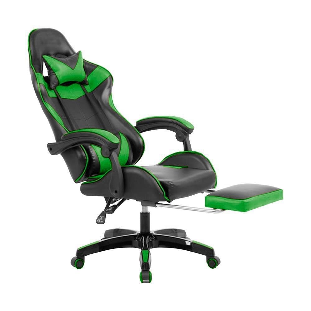 Cadeira Gamer Prizi Canvas - Verde - 2