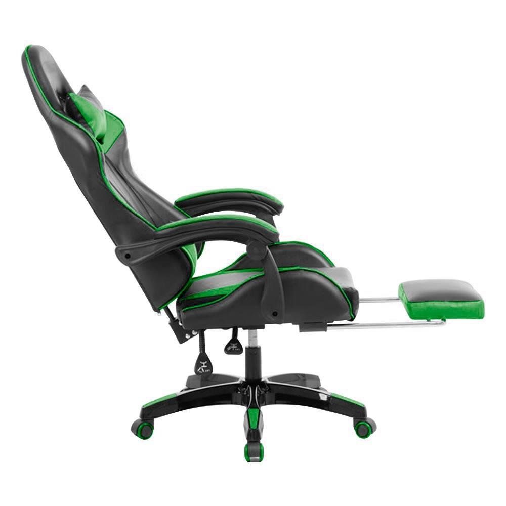 Cadeira Gamer Prizi Canvas - Verde - 3