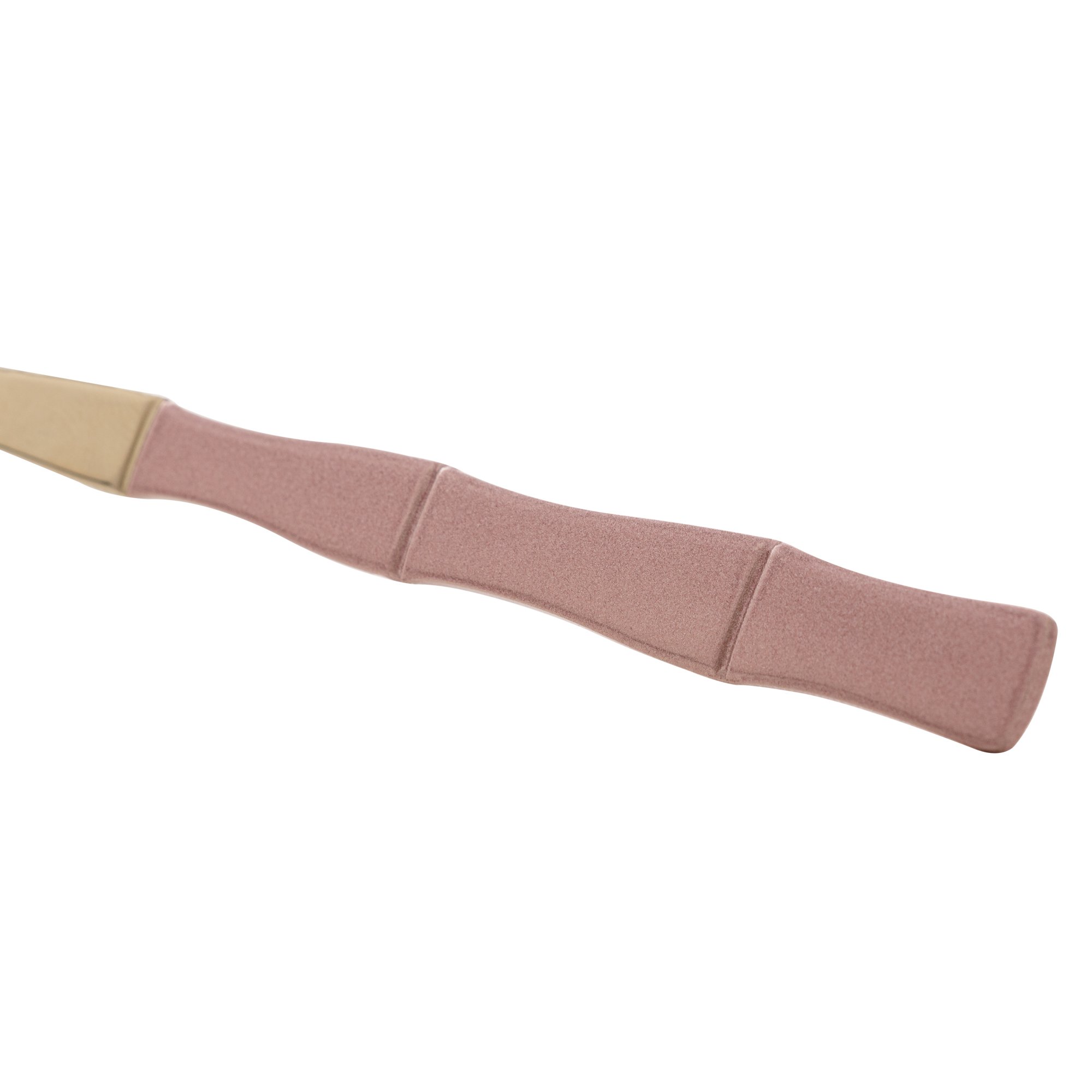 Conjunto 6 Colheres Sobremesa Aço Inox Bambu Elegant Champanhe/Rose 15,2cm Lyor - 4