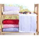 Ver imagem 2 de Toalha de Banho Ponto Cruz Branca - Hiper Têxtil