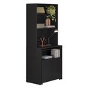 Ver mais imagens de Armário Escrivaninha 2 Portas com Mesa Retrátil Duo - Preto