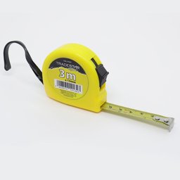 Kit 10 Trena Aço Metal 3m Bolso Básica Fita com Trava - 3