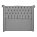 Ver imagem 3 de Cabeceira de Cama Box Estofada 195 Cm King Sienna Linho