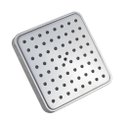 Ver imagem 3 de Ducha Chuveiro Flatt Quadrado Abs Cromado C/ Braço Parede