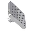 Ver imagem 4 de Ducha Chuveiro Flatt Quadrado Abs Cromado C/ Braço Parede