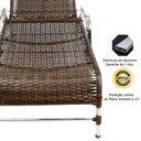 Ver imagem 2 de 2 Espreguiçadeiras de Alumínio + 1 Mesa de Centro Ferro