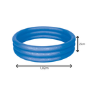 Ver imagem 3 de Piscina Banheira Inflável Infantl Redonda 30 Litros Cores Sortidas Presente Natal