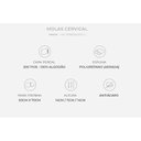 Ver imagem 2 de Travesseiro Molas Cervical MN2101 c/ Capa Percal 200 Fios p/ Fronha 50x70 (50x70) - Duoflex