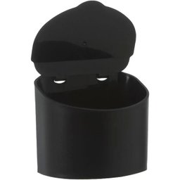 Conjunto Dispenser de Detergente 600ml e Saleiro Plástico com Tampa 500g Coza Preto - 5