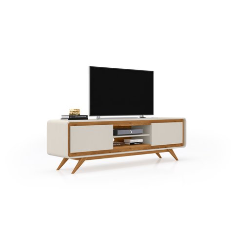 Rack Channel 180 Innovative para Tv Nature/off White