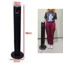 Ver imagem 6 de Ventilador Torre Leva pra Casa 70W 3 Pás 3 Velocidades Vtr-01 Preto 110V