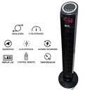 Ver imagem 5 de Ventilador Torre Leva pra Casa 70W 3 Pás 3 Velocidades Vtr-01 Preto 110V