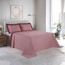 Kit Colcha Cobre-leito Solteiro Bouti de Microfibra Ultrasonic Rosa Velho Tekstil - 1