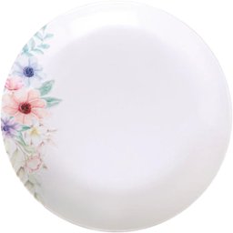 Kit Jogo de Pratos Fundo Sopa 8pçs 8 Pessoas Floratta 22cm - 3