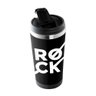 Copo Térmico 500ml Inox Preto Rock Baquetas Presente Super - 5