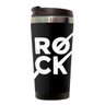 Copo Térmico 500ml Inox Preto Rock Baquetas Presente Super - 1