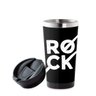 Copo Térmico 500ml Inox Preto Rock Baquetas Presente Super - 4