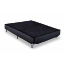Ver imagem 1 de Cama Box Base Viúva Americana Courano Nero Black (128x188x23) - Ortobom