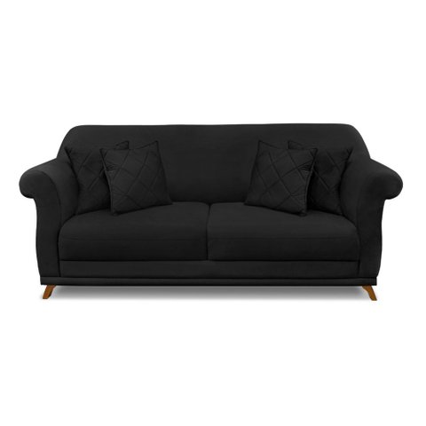 Sofá Amsterdam 2 Lugares 1,60 Suede - Lucadi Home