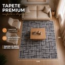 Ver imagem 4 de Tapete Home Trace 1.50 x 2.00 Lavável - Shd:Art Cinza 102