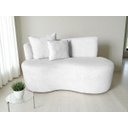 Ver imagem 2 de Namoradeira Yara 120cm em Bouclé com 2 Almofadas ? Conforto, Estilo e Elegância para Decorar Seu Amb