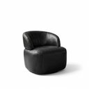 Ver imagem 5 de Kit 2 Poltronas de Couro Legítimo Giratótia Luna