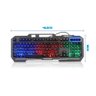 Teclado Gamer Semi-mecânico Rgb Led Retroiluminado P/ Computador e Notebook Bm-t05 - 3