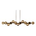 Ver imagem 1 de Lustre Pendente 13 Globos de Vidro