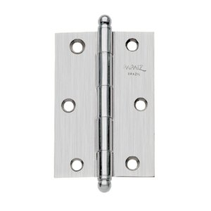 Dobradiça de Aço 1300-1ca 3 1/2 X 2 1/4" Acetinada
