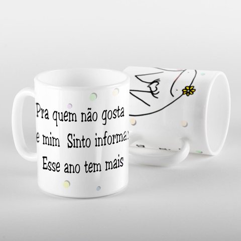Caneca Flork para Quem Não Gosta de Mim