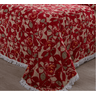 Colcha Chenille Jolitex Casal Rafaella Vermelha 2,20mx2,40m - 2
