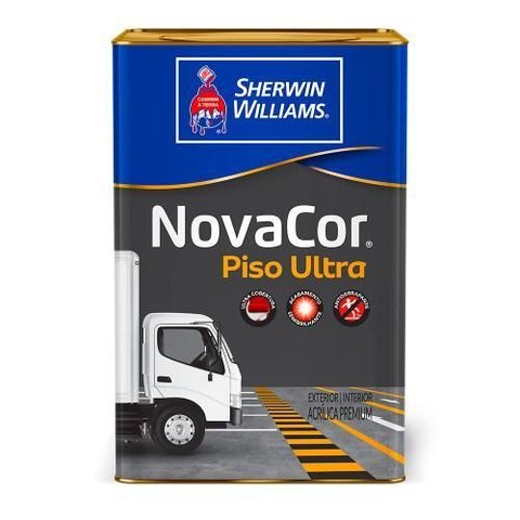 Tinta Novacor Piso Ultra Verde Lata 18 Litros Sw Sherwin Wil