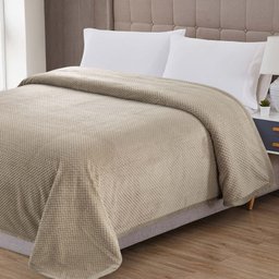 Cobertor Manta Casal Queen King Extra Macio Popcorn Fendi - 2