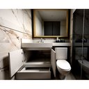 Ver imagem 2 de Gabinete de Banheiro 2 Portas e 1 Gaveta Mdf