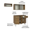 Ver imagem 5 de Armário de Cozinha Compacta 165cm Rustic Emilly Madesa 03