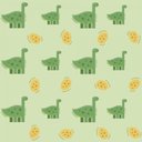 Ver imagem 4 de Papel de Parede Kids Dinossauros e Ovos