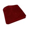 Cobertor Manta Frio Casal Inverno Liso Microfibra - Bordô - 1