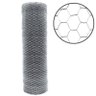 Tela Hexagonal para Viveiro Fio 26 Galvanizada 1 x 50 Metros - Rolo Fechado - 1